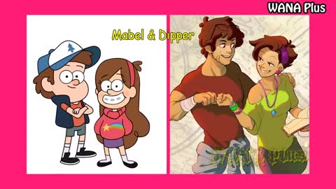 Cartoon Characters Grown Up 👉@WANA Plus