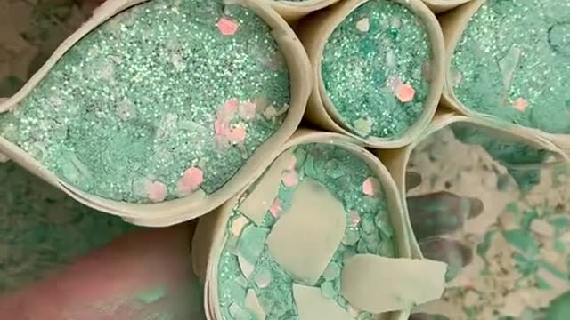 ASMR Crushing soap