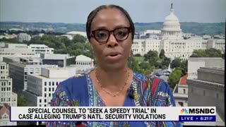 Freudian Slip? So-called Congresswoman Stacey Plaskett: Donald Trump “needs to be shot— stopped.”
