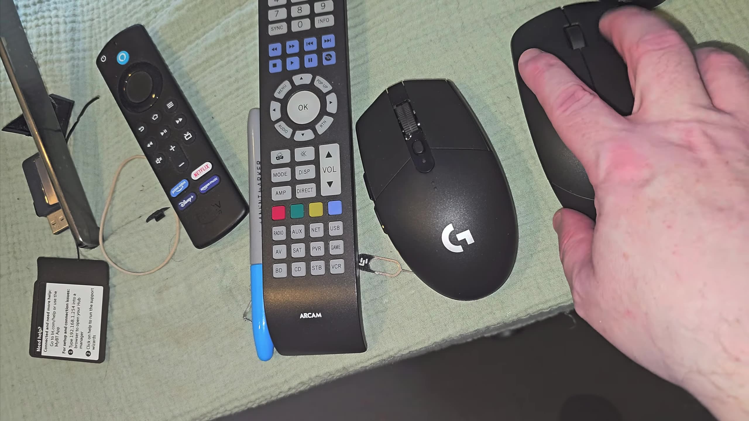 More stuff from Amazon 256GB Kingston USB stick & Logitech G305 ...