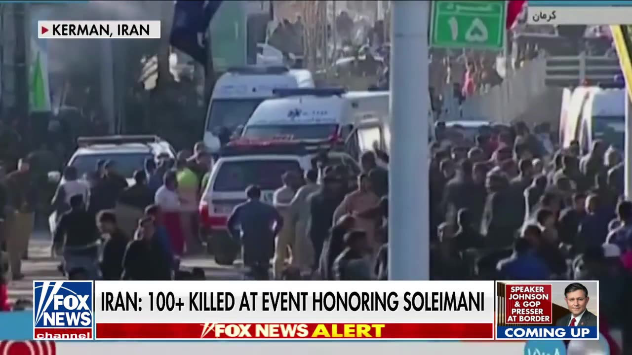 Iran claims 'terrorist attack' killed 100+ at event honoring Soleimani