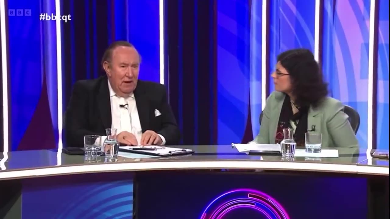 Andrew Neil calls out that the question is stupid from Layla Moran MP