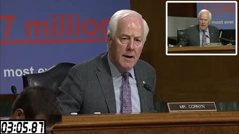 Sen John Cornyn blasts DHS Secretary Mayorkas for Border Crisis * Nov. 16, 2021