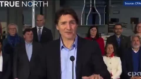 Justin Trudeau answers about the confruntation he had last night with us, the truckers