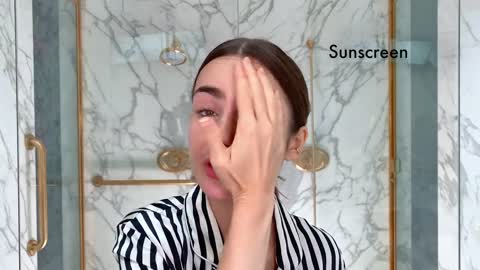 Lily Collins's Day-to-Night French Girl Look _ Beauty Secrets