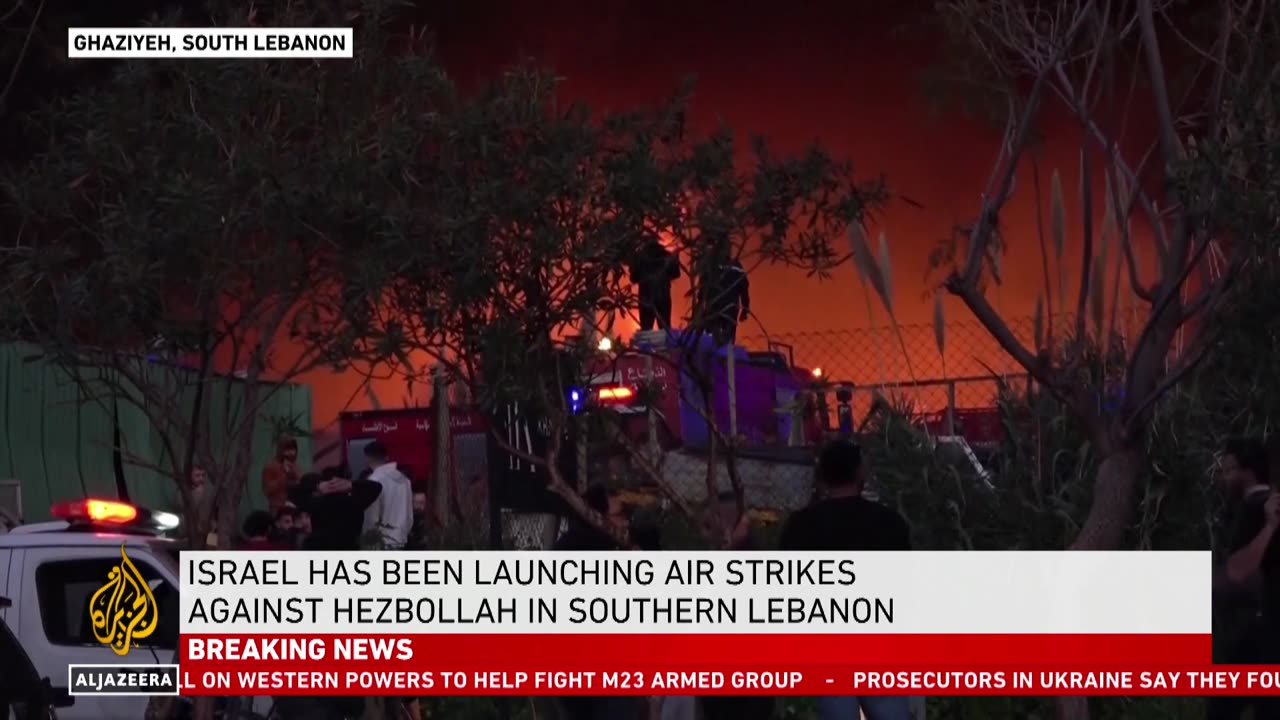 ISRAEL RAIDS DEEP INSIDE LEBANON