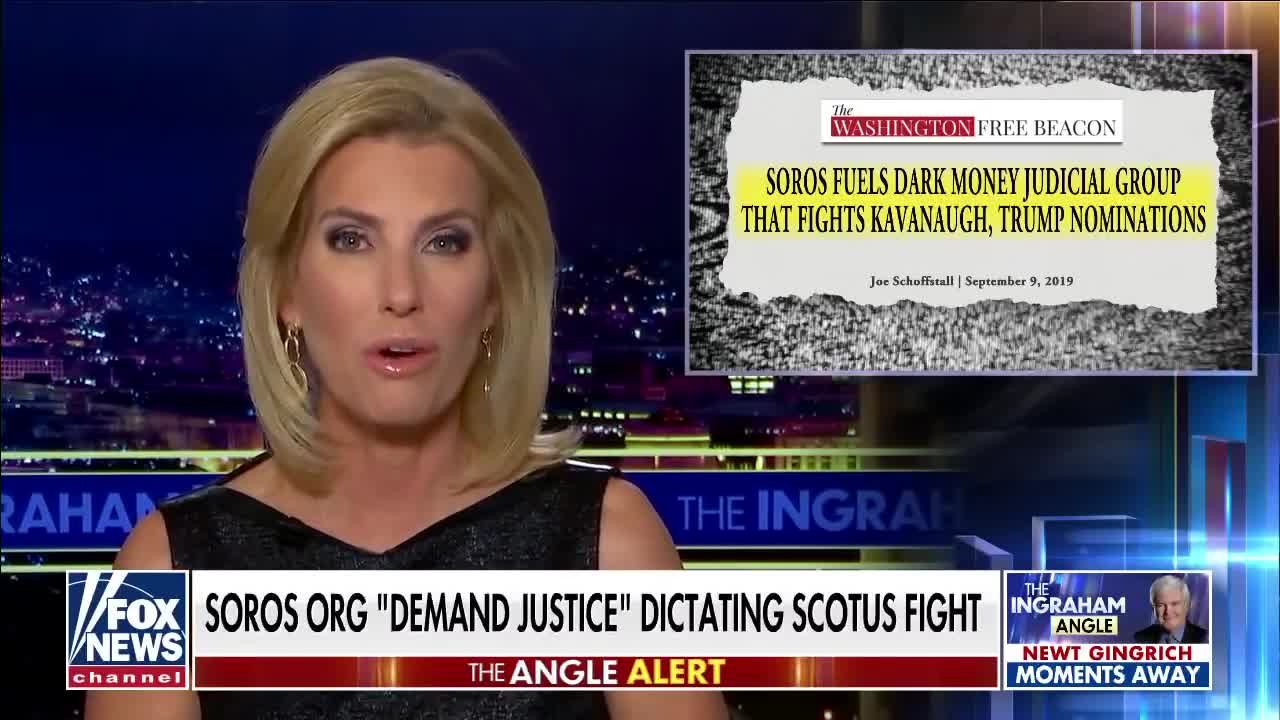 Laura Ingraham calls out the left’s dark money injustice