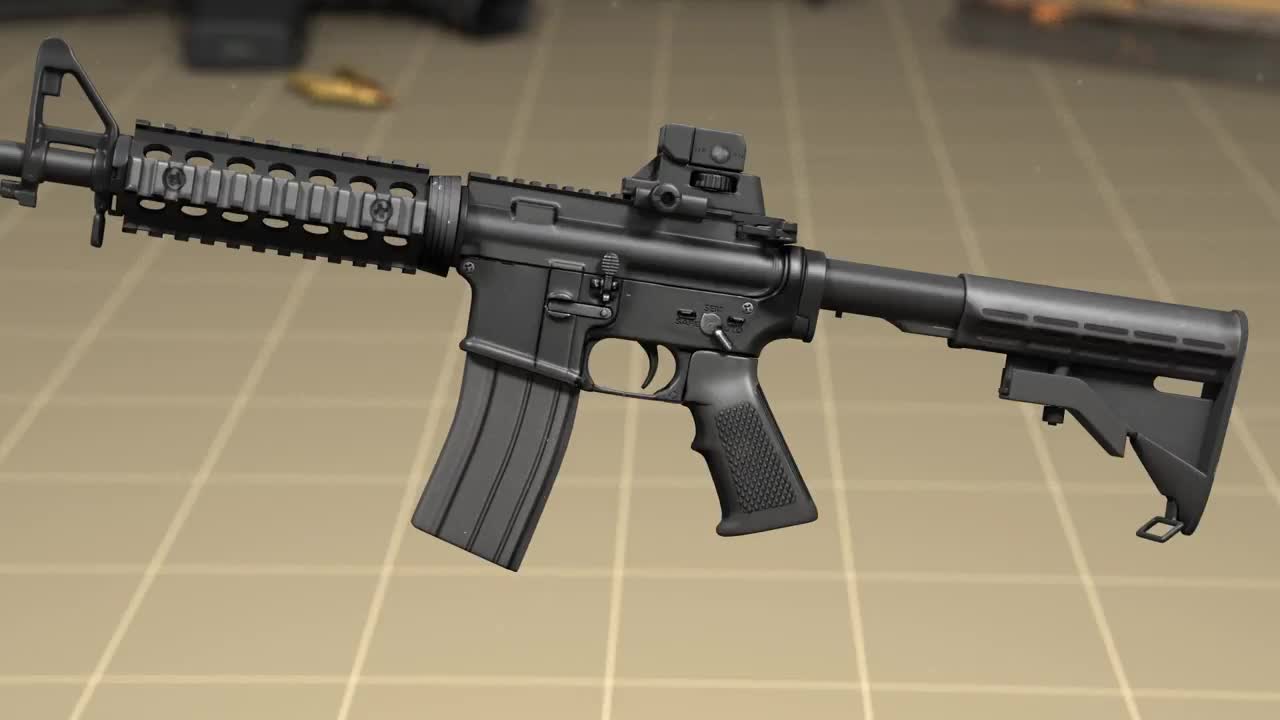 ANIMATION - GoatGuns Virtual Review - M4A1 _Charky_ ( 720 X 1280 )