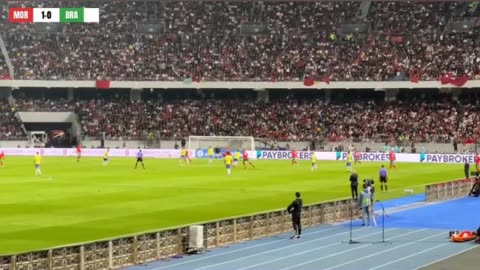 An English young man who loves the Moroccan national football team