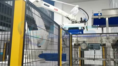 Automatic robot bags depalletizer #packaging#robot#depalletizer#foryou