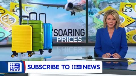 Domestic airfares skyrocket to prices of overseas trip | 9 News Australia