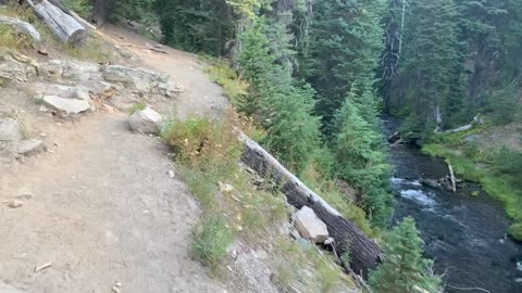 Central Oregon - Three Sisters Wilderness - Creek Overlook