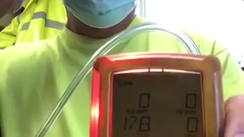 Meter to show how damaging face masks are