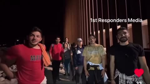 Egyptians finally make it to the open American border