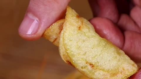 How to make chips patato recipe satisfying video