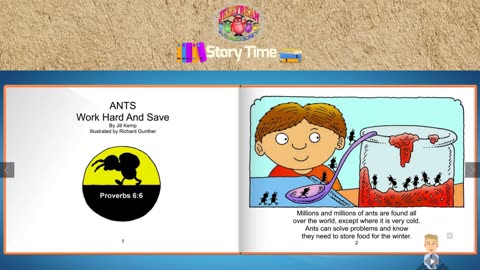 Ants Work Hard - Storytime Video