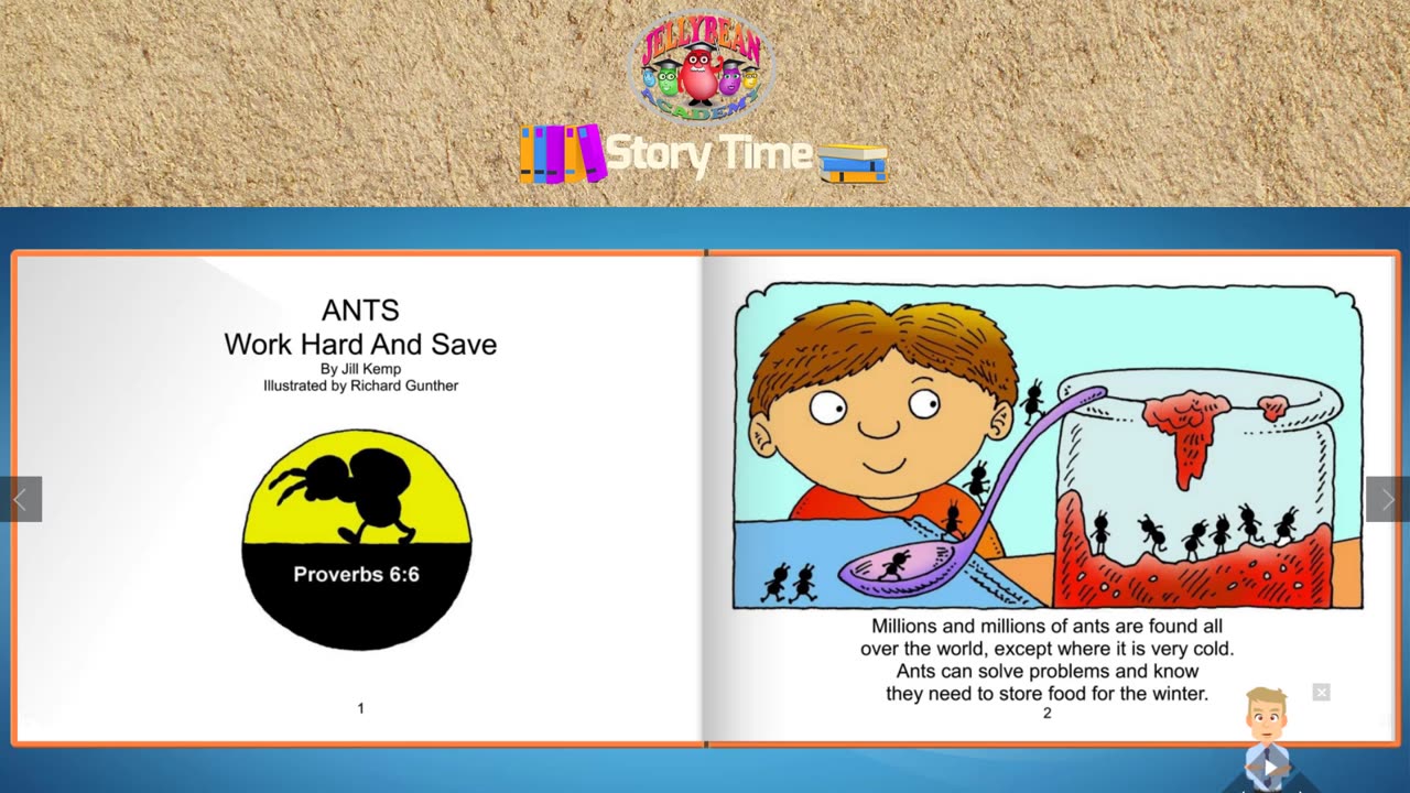 Ants Work Hard - Storytime Video