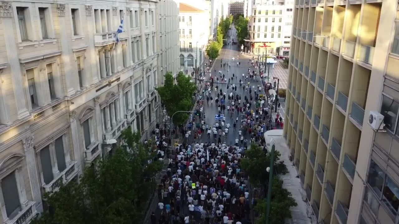 Αθηνα Κεντρο συγκεντρωση 24/07/2021