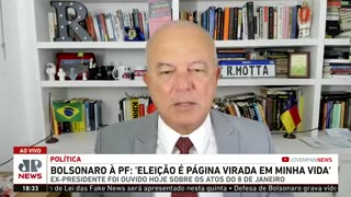 Jair Bolsonaro (PL) afirma que 'eleição é página virada'