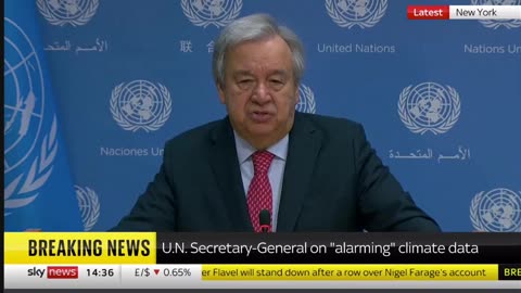 United Nations Secretary General Antonio Guterres