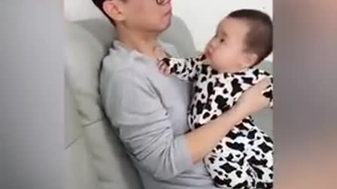 Cute baby funny video 😁