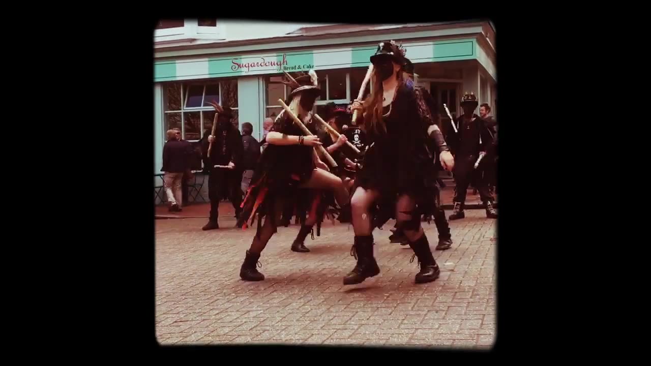 Beltane Border Morris - Dilwyn- Brighton Day of Dance 2016