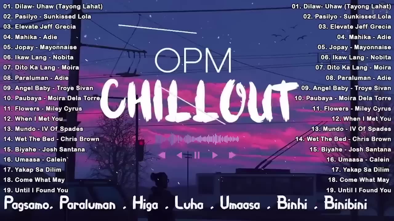 Dilaw - Uhaw |OPM Chill Out 2023🎵 songs to listen to on a late night drive - Adie, Nobita.