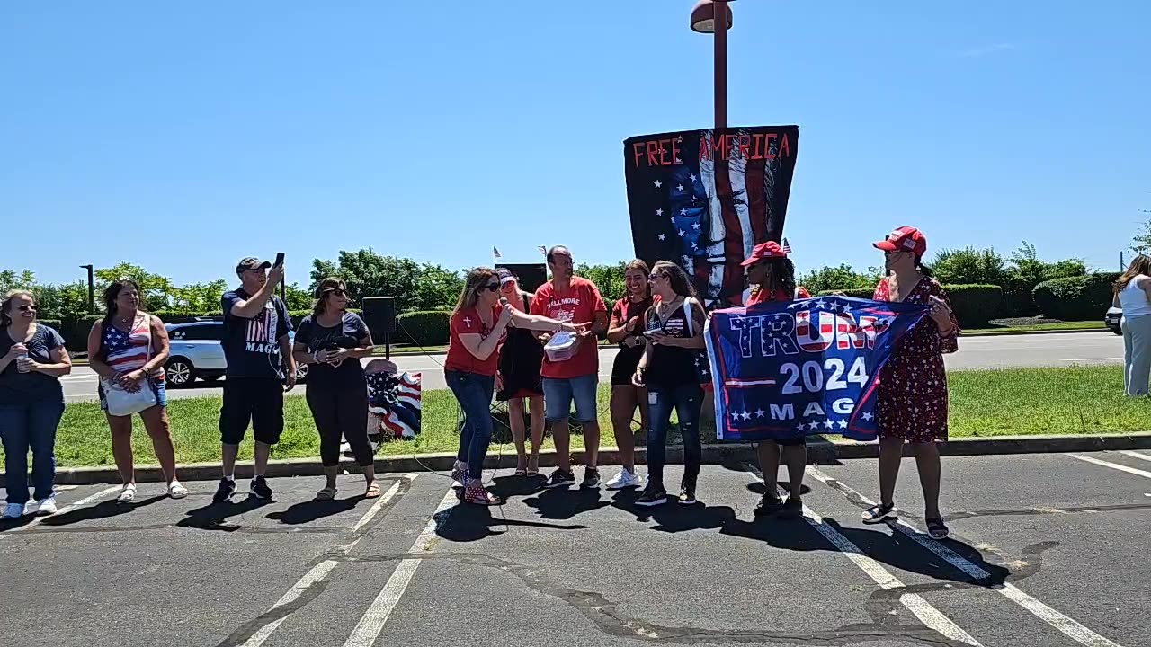 Trump Car Parade and Rally 3 #magamonth🇺🇸