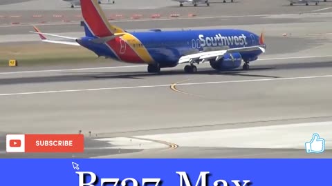 Southwest B737-Max Landing