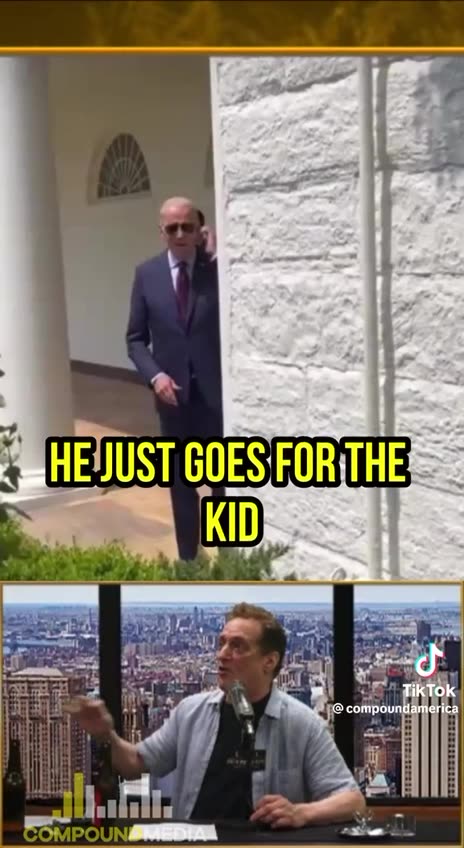 Pervert Biden. Whats with the parents!