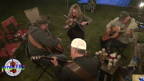 Jam- Katrina Nicolayeff "Forked Deer" - 2022 National Oldtime Fiddle Contest (Weiser)