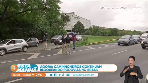 Manifestações de caminhoneiros: PRF registra 271 pontos de protestos em rodovias em todo Brasil