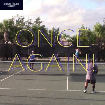 STRAIGHT DOWN THE MIDDLE FOR THE WINNER!