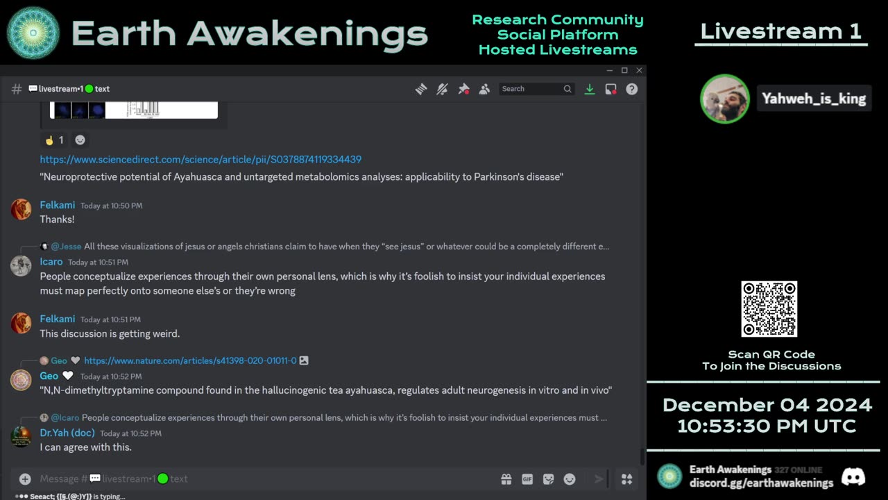 Earth Awakenings - Livestream 1 - #2031