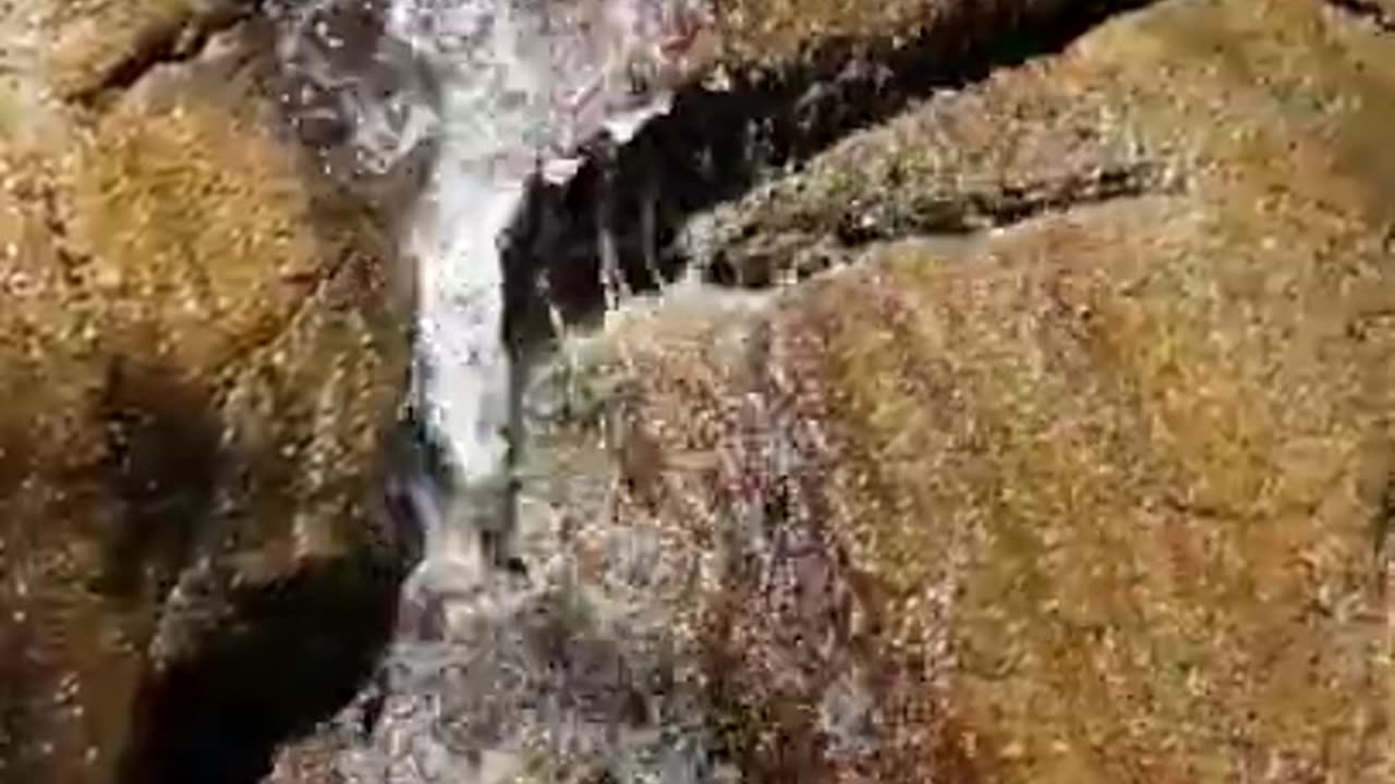 Running Water Off of Rocks