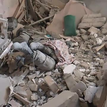 Aftermath of Mortar Strikes on Occupied House