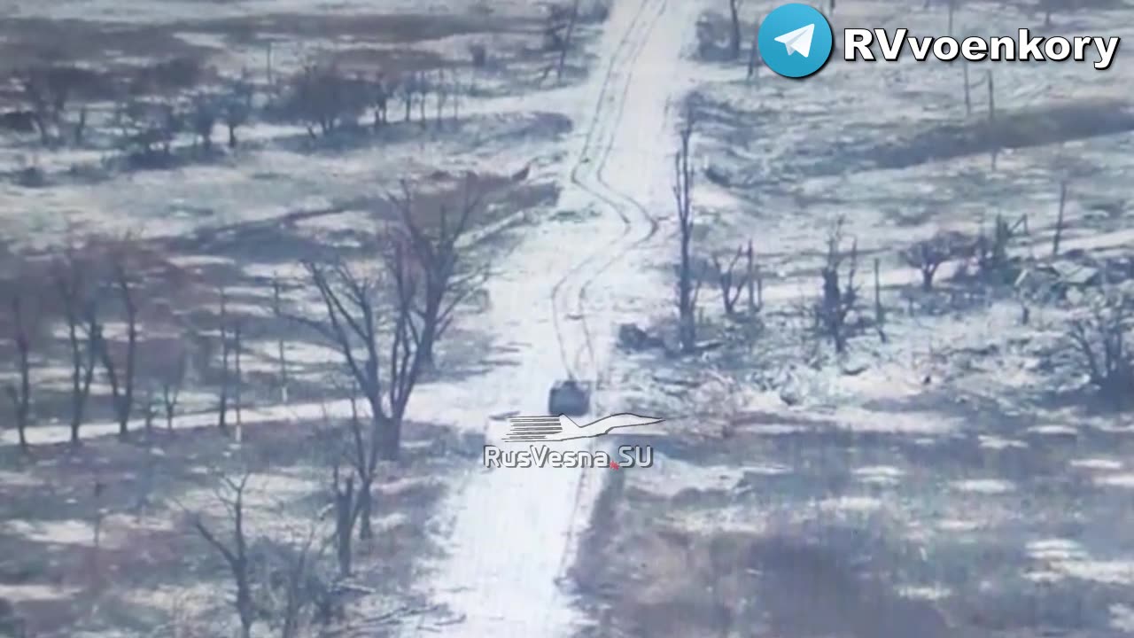 Destruction of a Ukrainian M113 APC in Pobieda