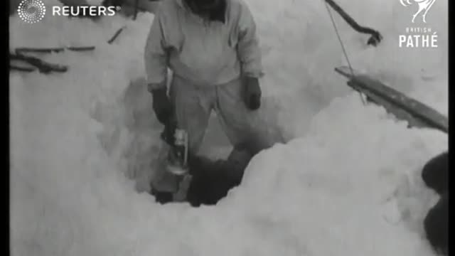 ANTARTICA - Admiral Byrd leads Polar expedition to Little America No. 3 (1947)