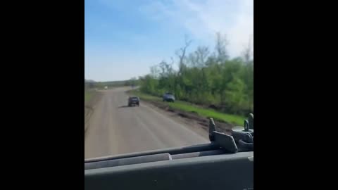The militants of the Armed Forces of Ukraine publish footage of the flight from the city.