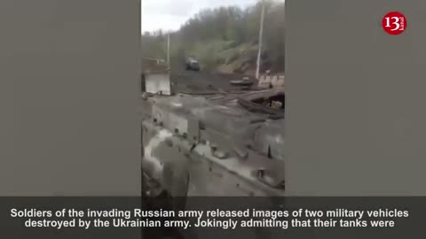 "Shattered tanks" - Russians laughingly demonstrate their tanks and equipment