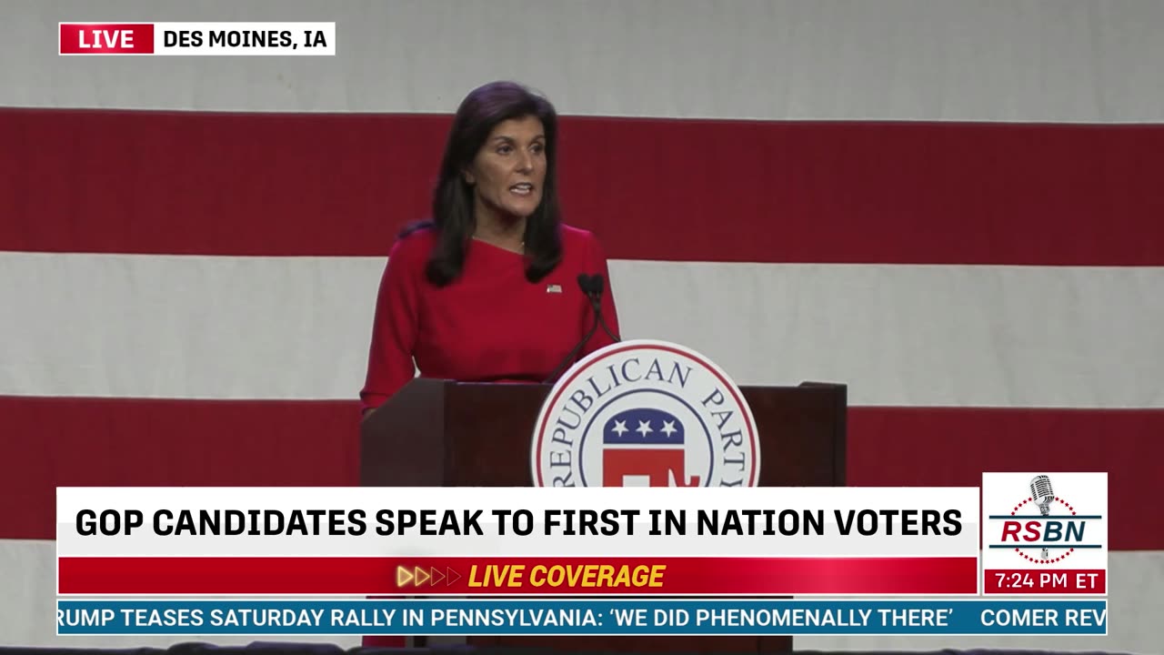 FULL SPEECH: Former Gov. Nikki Haley at Lincoln Dinner in Des Moines, I.A. - 7/28/23