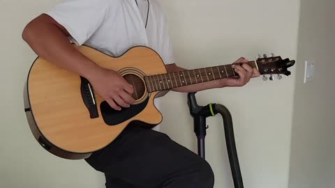 Richie playing
