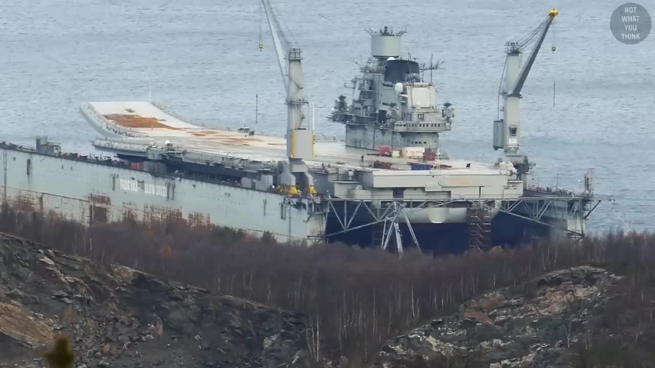 How Russia Stole and Ruined its Only Aircraft Carrier
