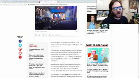 Biden Stammers & Embarrasses Himself During Empty Town Hall on CNN [mirrored]