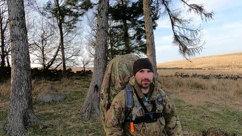 Getting ready to hike back to the car. DARTMOOR. GoPro.