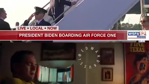 Edward @edwardrussl Biden vs stairs