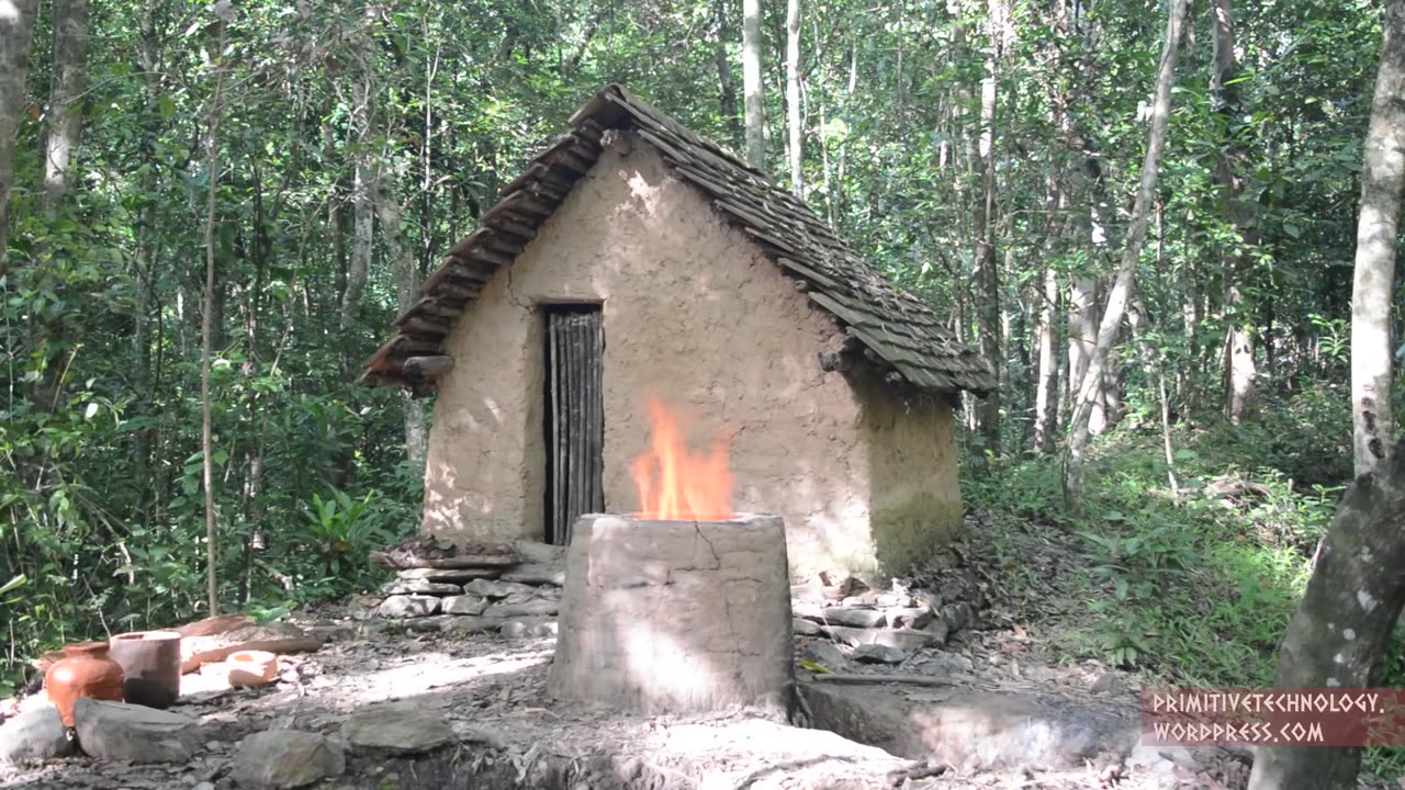 ⚒ BUSH TUCKER MAN 🤠 Episode 13 💪 Robbo Da Yobbo - Bush Tucker Man ：Termite clay kiln & pottery 🔥