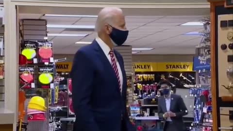 Joe Biden"Caught"Being Lost in Local Market