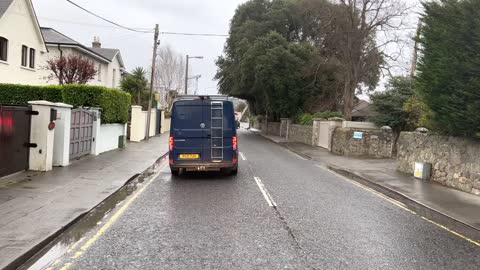 Driving Downtown - Misty Morning - South Dublin 4K(00h35m21s-00h37m53s)