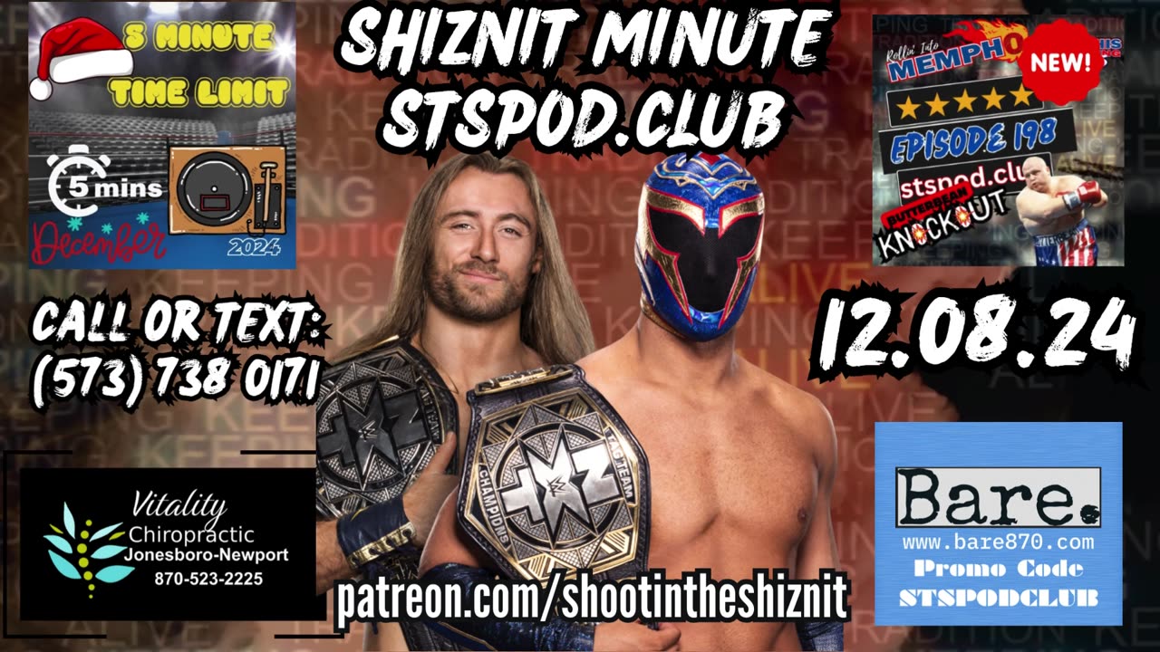 SHIZNIT MINUTE 12.08.24-BT TALKS FRAZIER & AXIOM!!